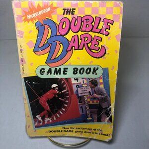 Vintage Kids Activity Book Nickelodeon Double Dare Game Book 1988 Paperback Book